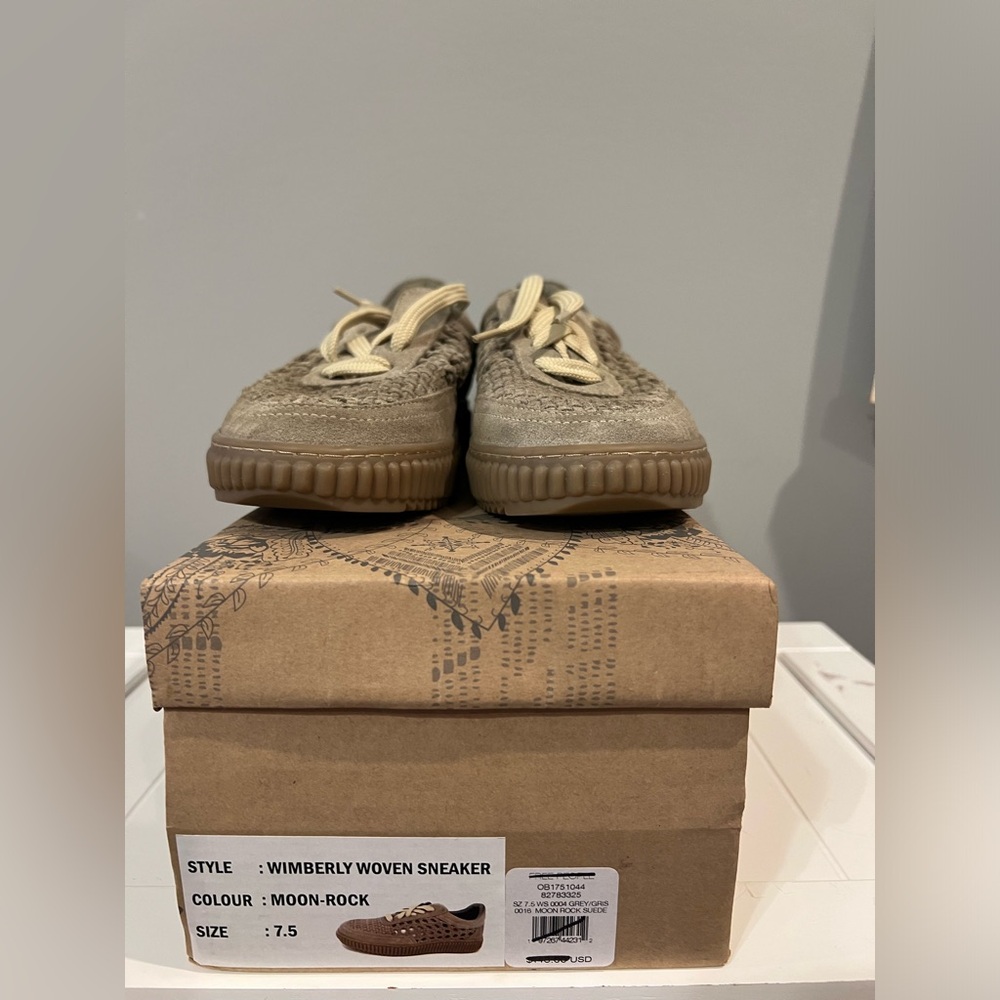 Free People Wimberly Woven Sneakers no box - Picture 4 of 7
